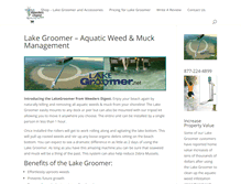 Tablet Screenshot of lakegroomer.net